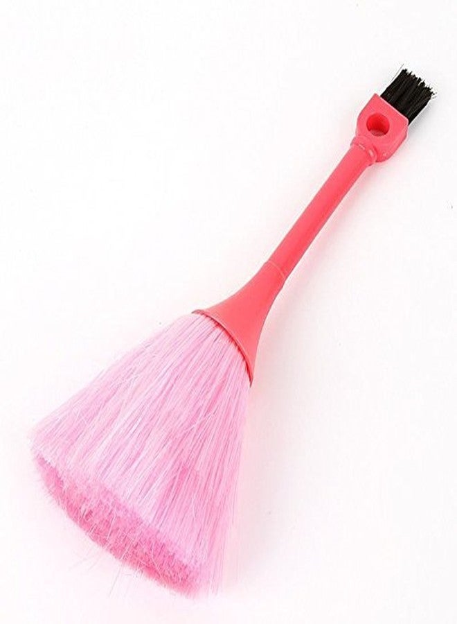 SpiderJuice® Multipurpose Double Sided Microfiber Duster with Hard Bristles Cleaning Brush for Computer Laptop Keyboard Delicate Products (Single Brush, Random Color) - Image 4